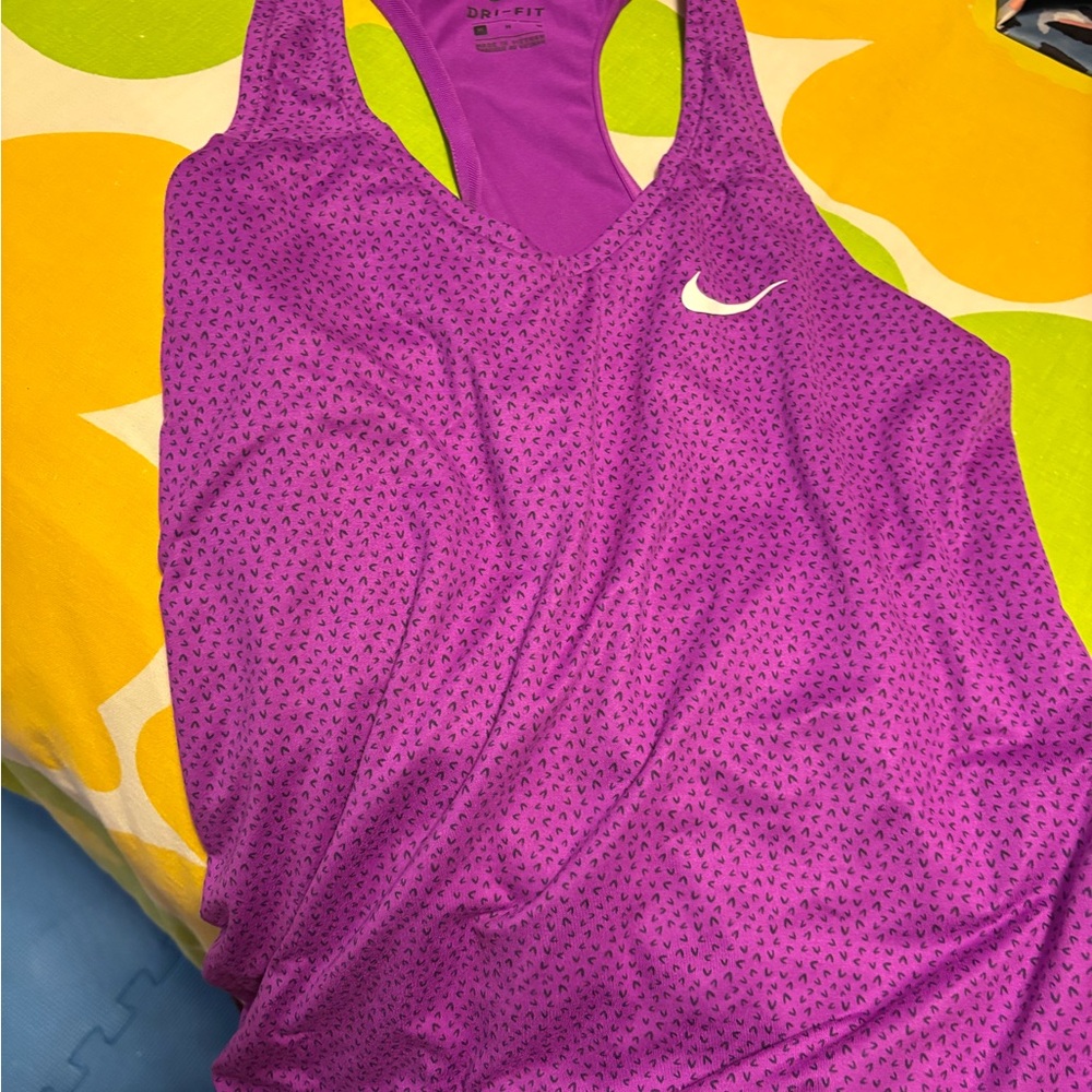 Nike Purple Dri-FIT Sports Tank